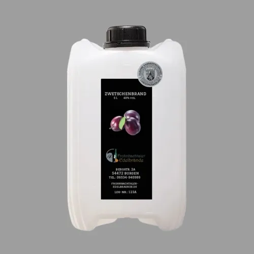 Zwetschenbrand 5 l im Kanister