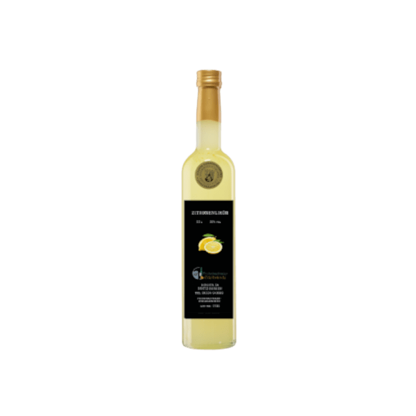 Zitronenlikör - Limoncello 0,5 l in Glasflasche