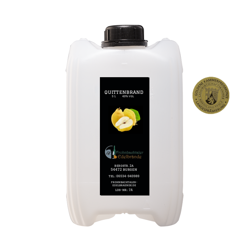 Quittenbrand 5 l im Kanister