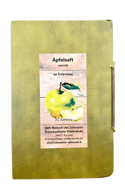 Apfelsaft 3 l Bag in Box - Bio