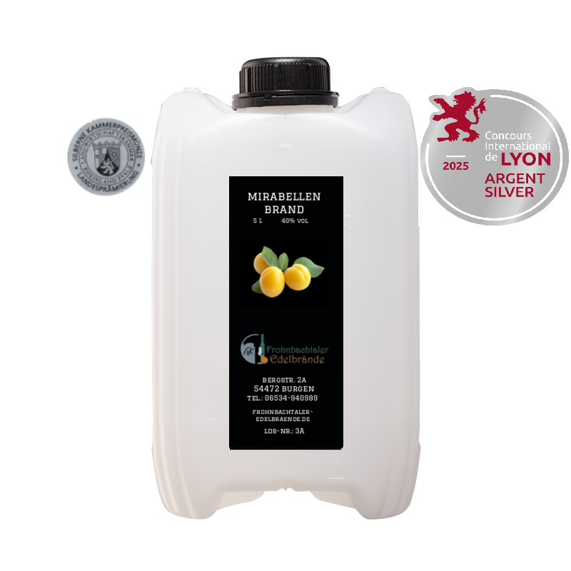 Mirabellenbrand im Kanister 5 l