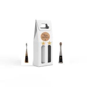 21er Karton mit Sichtfenster und 2 Edelbränden als Weihnachtsgeschenk