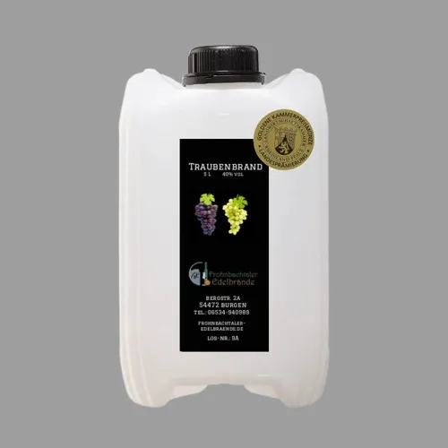 Traubenbrand 5 l im Kanister