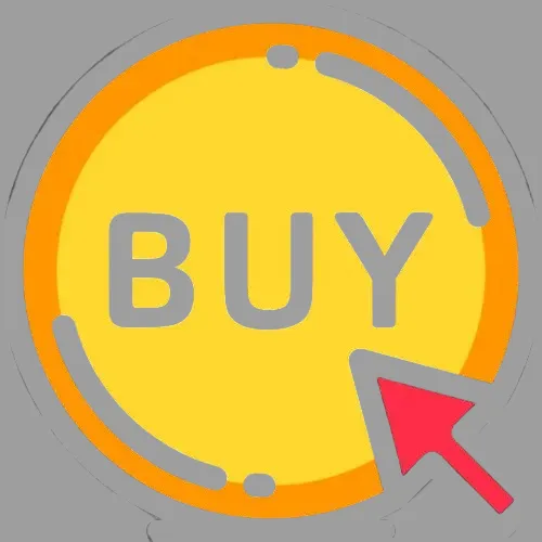 Icon: Buy grau in gelb und grauen Farbtönen