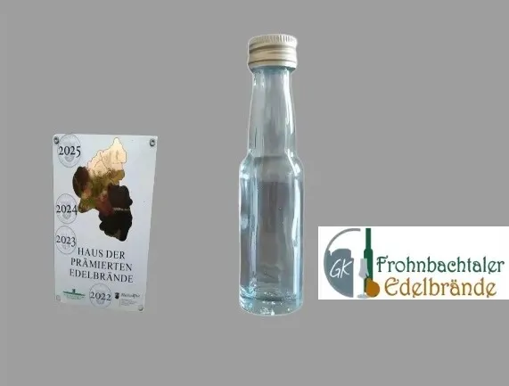 Kropfhalsflaschen 40 ml mit Schraubverschluss