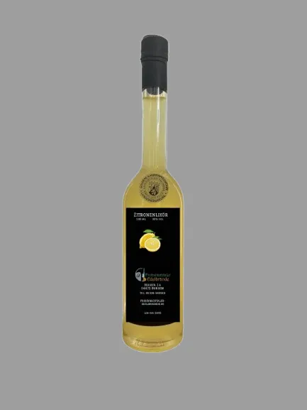 Zitronenlikör 0,2 l (Limoncello) (30% vol) - Goldene Kammerpreismünze